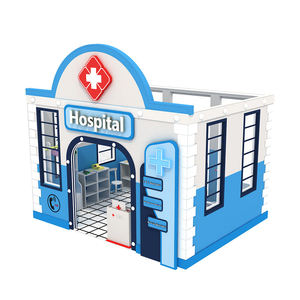 Set Permainan Peran Rumah-rumahan Grosir Pabrik untuk Ruang Makan, Toko Kelontong, Supermarket, Rumah Sakit, dan Taman Bermain Dalam Ruangan - Product Image 6