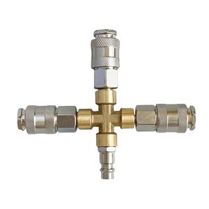 <strong>Europe</strong> Standard 2-3 Ways Pneumatic Manifold Splitter <strong>Coupler</strong> New Condition <strong>Quick</strong> Fitting Compressed Air Distributor - Product Image 5