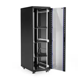 Manufacturer 19 Steel Floor Standing Network Cabinet 42U High Networking Cabling System for Data Center