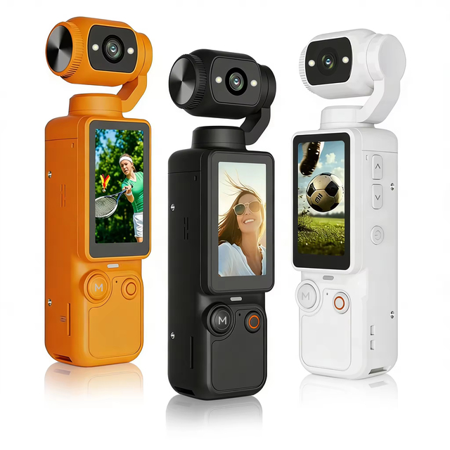 New Arriver Q7 Flip Lens 180 Degree Rotating Portable 4K HD IPX6 Waterproof 1.9" Screen Vlogging Sport Action Camera