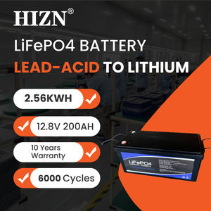 12v 200ah LiFePO4バッテリーソーラーシステムの代わりに鉛酸バッテリーパック - Product Image 1