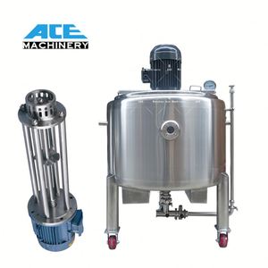 Máquina Mezcladora de 50L 100L SUS316L con Agitador para Fabricación de Jabón Líquido, Línea de Producción Pequeña con Motor para Detergentes - Product Image 5