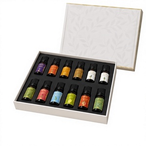 Wonder Products Steam Distilled 100% Pure <b>Essential</b> <b>Oils</b> <b>Set</b> 12 Pack 10ml Each Botanical Aromatherapy Gift Box - Product Image 3