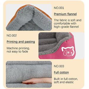 Cama Rectangular Impermeable y Ultra Suave para Perros al por Mayor, Cama Lavable para Mascotas - Product Image 4