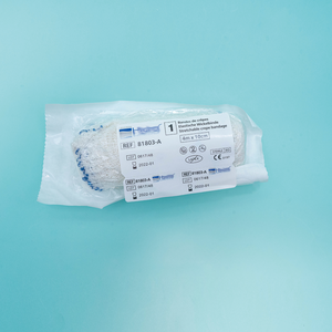 CE ve ISO sertifikalı 90 cm X 50 metre toplu satış 4 kat boyutu gazlı bez rulo bandajlar tıbbi cihazlar - Product Image 2