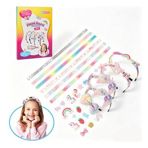 Kit Créatif pour Filles : Créez Vos Propres Bandeaux Tendance – Couronne de Perles et Cristaux, Décoration Florale – Activité Artistique, Cadeau, Jouet - Product Image 6