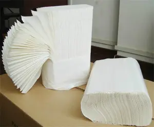 Recycler/Séchage des mains en bambou Serviettes en papier absorbant ultra minces jetables de haute qualité