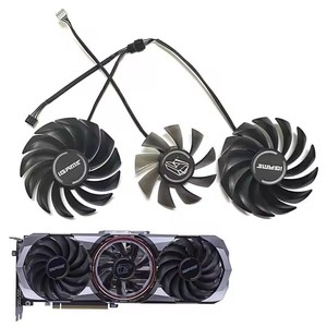 ใหม่พัดลม GPU 4PIN DC 12V 0.5A PVA080E12R เย็นสำหรับ iGame RTX <span class=keywords><strong>3060</strong></span> 3070 3080 <span class=keywords><strong>Ti</strong></span> 3090การ์ดกราฟิกส์พัดลมระบายความร้อน - Product Image 1
