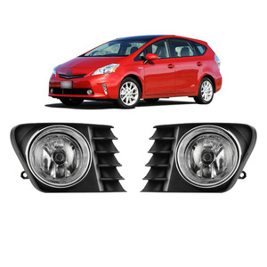 Faros Antiniebla Delanteros Haowei, Lámpara Halógena para Toyota Prius 2014 con Líneas de Marco - Product Image 4