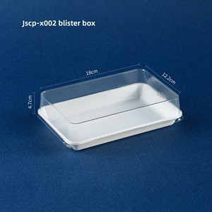 Boîte à pâtisserie carrée de style étranger pour gâteau à la crème à l'ancienne, emballage en plastique PP de qualité alimentaire pour sushis, sandwichs, rouleaux de <span class=keywords><strong>pain</strong></span> Queen Roll - Product Image 3