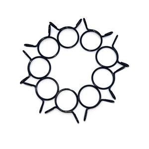 Zyd MK-001 Tùy Chỉnh Carbon Thép Đôi Vòng Xoắn Mùa Xuân Kẹp 1.8Mm/1.5Mm Đường Kính Dây Cho Công Nghiệp Ô Tô Sử Dụng Cao Su - Product Image 1