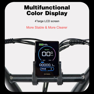 Bicicletta Elettrica <span class=keywords><strong>Cemoto</strong></span> 20*4.0 Pollici, 250W, 25km/h, 48V, 15Ah/30Ah, Autonomia 120km, con 7 Velocità, Mountain Bike Elettrica - Product Image 3