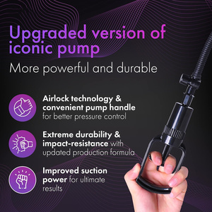 Männliche Vergrößerung pumpe Power Vakuumpumpe COCK größer länger dicker und gut aussehend von Masturbation pumpe - Product Image 3