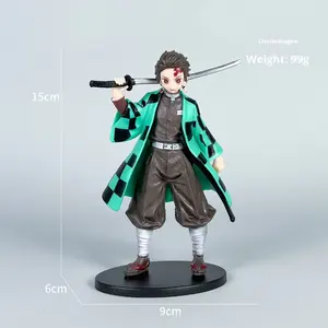 Figurine en PVC Demon <span class=keywords><strong>Slayer</strong></span>, anime, grande épée, Kamado Tanjirou, Agatsuma Zenitsu, Shinobu Kocho, Tomioka Giyuu, décorations de modèle - Product Image 6