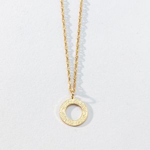Collar con colgante de oro árabe para mujer, joyería religiosa musulmana, caligrafía islámica, oración, espíritu - Product Image 5