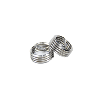 High-Temperature Resistant Stainless Steel Metric Fine Thread Fully Threaded Wire Thread Insert-ISO Standard for Heavy Industry