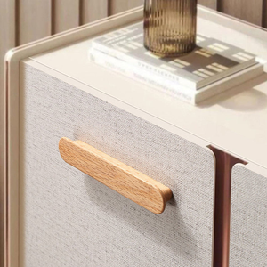 Tiradores de madera de acabado natural con estilo para armarios de cocina y cajones con tiradores de madera maciza duraderos - Product Image 3