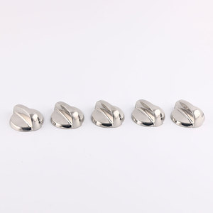 Stove Gas Valve Control Knob Nickel Plated ABS <b>Range</b> Parts Home Appliance Accessory - Product Image 2