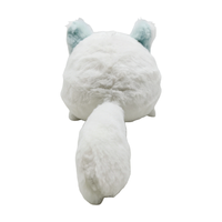 Peluche Ronde Blanche Kawaii, Jouet en Peluche Personnalisé, Monstre Fantastique, Peluche Douce, Fabricant en Gros, OEM CE ASTM