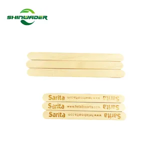 Hot Sale Disposable 100% Natural Environmental Biodegradable Factory Birch Wood Popsicle Ice Cream Craft Sticks