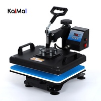 Presse à repasser manuelle plate 29*38 pour t-shirts, vêtements, transfert numérique personnalisé sur lit plat
