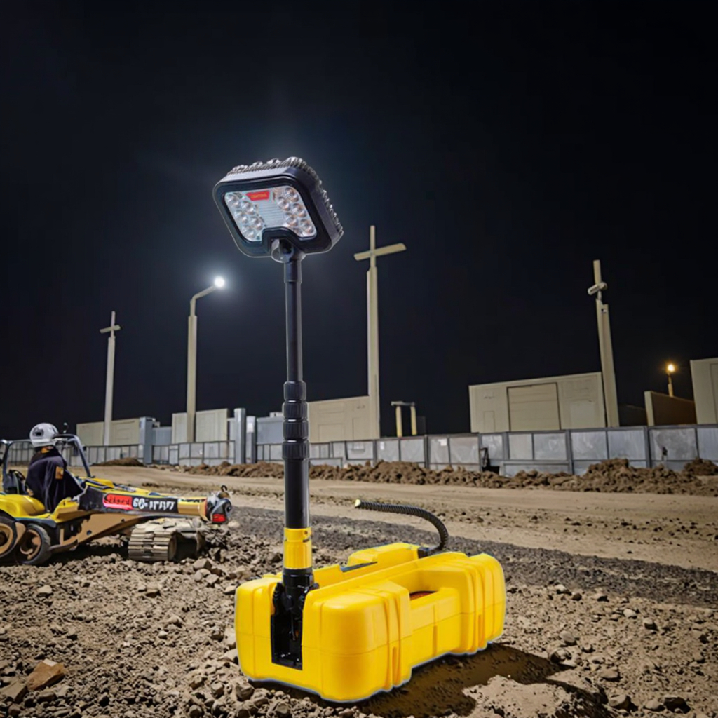 60W высокой яркости аварийного освещения с батарея мобильного света рабочий свет перезаряжаемый портативный Светодиодная лампа с дистанционным управлением осветительная установка зоны