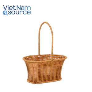 Panier en rotin naturel au meilleur prix - Fait main au Vietnam avec couleur/taille/forme personnalisables - Utilisation pour le camping et les voyages - Product Image 3
