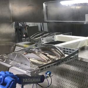 Linea di verniciatura automatica Robot verniciatura a spruzzo macchina per parti auto mozzo ruota freno - Product Image 3