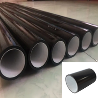 Tuyau en PEHD à âme en silicone 63/54 mm DN32-DN63, micro-conduit pour câble à fibre optique, réseau de communication souterrain de télécommunications