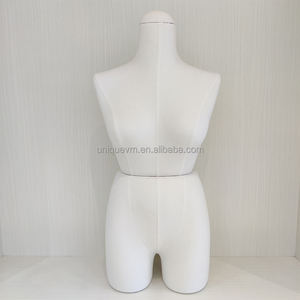 Maniquí de Exhibición de Ropa Interior <span class=keywords><strong>Barato</strong></span> Personalizado ABS Parte Superior del Cuerpo Lencería Cubierta de Tela Pantalla Torso - Product Image 5