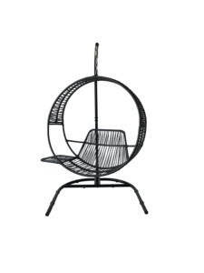 Double Sièges Balançoire à deux sièges Suspendue Mobilier d'intérieur d'extérieur Chaise à œufs d'extérieur - Product Image 4