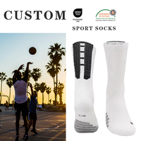 OEM Personnalisé Athlétisme Haute Qualité Classique Épaissie Hommes Chaussettes Basketball Sport Chaussettes
