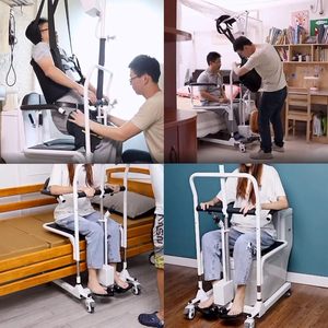 Produit de soins pour personnes âgées Xiangfali, toilette électrique, fauteuil roulant de transport pour patients, pour utilisation à domicile, transfert au chevet, <span class=keywords><strong>commode</strong></span> - Product Image 6