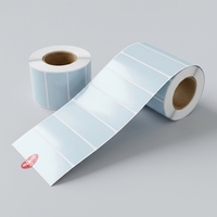 Étiquettes autocollantes pour imprimante, imperméables, en PET mat brillant, adhésives, argentées, papier thermique de qualité supérieure