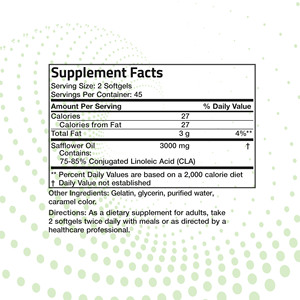 Gélules de CLA (Acide Linoléique Conjugué) du Fabricant – Compléments Brûle-Graisse et Stimulateur de Métabolisme pour l'Amincissement - Product Image 2