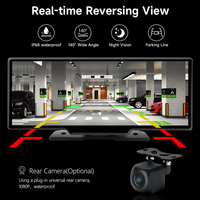 Caméra embarquée Carplay 10,26 pouces 4k Wifi Gps Caméra embarquée 4k Double objectif Avant et arrière Double caméra Wifi Gps Caméra embarquée Carplay 4k