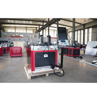 Máquina dobladora de arco de perfil de aluminio de 3 ejes con entrada de dibujo CAD