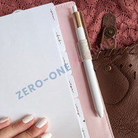 Benutzer definierte matt gefrostete Kunststoff A4 A5 A6 A7 Teiler mit Laschen 6 Loch Punch Index Sheets für Notebook Planner Wallet