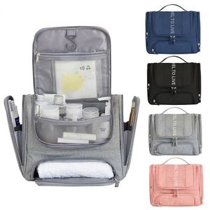Waterproof Men Hanging Cosmetic Bag Travel Organizer <b>Makeup</b> Bag for Women Necessaries Make up <b>Case</b> Wet and Dry Wash Toiletry Bag - Product Image 6