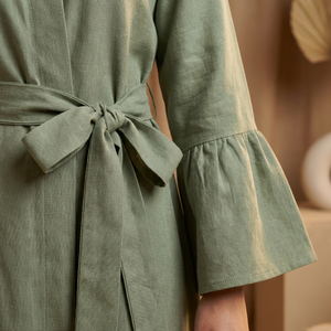 Robes marocaines de style simple, très demandées, Kaftan Turquie, Abayas du Golfe de couleur unie, Robe longue islamique pour femmes, Robe saoudienne musulmane - Product Image 3