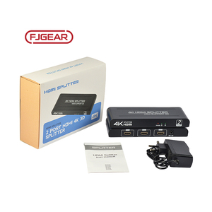 FJ-4K104 Fjgear 4 ports partagé <span class=keywords><strong>HD</strong></span> vision séparateur hdmi 4k 4 en <span class=keywords><strong>2</strong></span> sur 4 écrans affichage simultané - Product Image 6