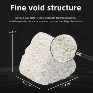 وسائط فلتر بيولوجية ثلاثية الأبعاد لأحواض السمك من بوكستك، بروبيوتيك بمساحة سطح واسعة لفلتر حوض السمك وفلتر الكانيستر وسمك الكوي - Product Image 4
