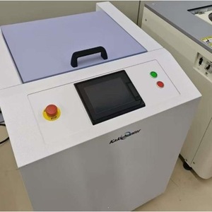 Agitateur de laboratoire à vortex Kakuhunter Photo Chemical SK-300TVS-A avec dégazage sous vide, 2 coupelles de 300 ml - Product Image 4