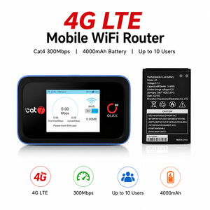 New OLAX MT30 4G LTE <b>Mobile</b> Portable Pocket Home Outdoor Mini <b>Router</b> Ups With SIM Card Slot WiFi 4G L Supports - Product Image 2