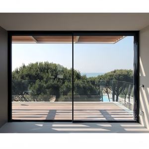 Vidrio de doble acristalamiento de fibra de vidrio deslizante de aleación de aluminio personalizado de alta calidad para Patio balcón diseño moderno ahorro de energía - Product Image 3