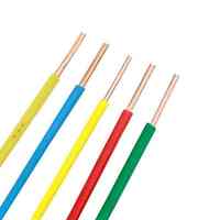 Cable eléctrico y cableado de PVC plano de 1 mm de fábrica, cable para construcción