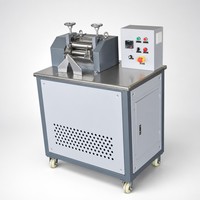 Machine de granulation de plastique, mélangeur à deux rouleaux pour silicone, chauffage à l'huile, granulation de composés, qualité médicale CE ISO