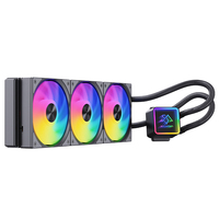 SNOWMAN 360mm CPU Refroidissement Par Eau Avec 5V ARGB Ventilateur Refroidisseur D'eau pour Ordinateur De Jeu ATX Cas Tours LED Liquide Refroidisseur pour CPU