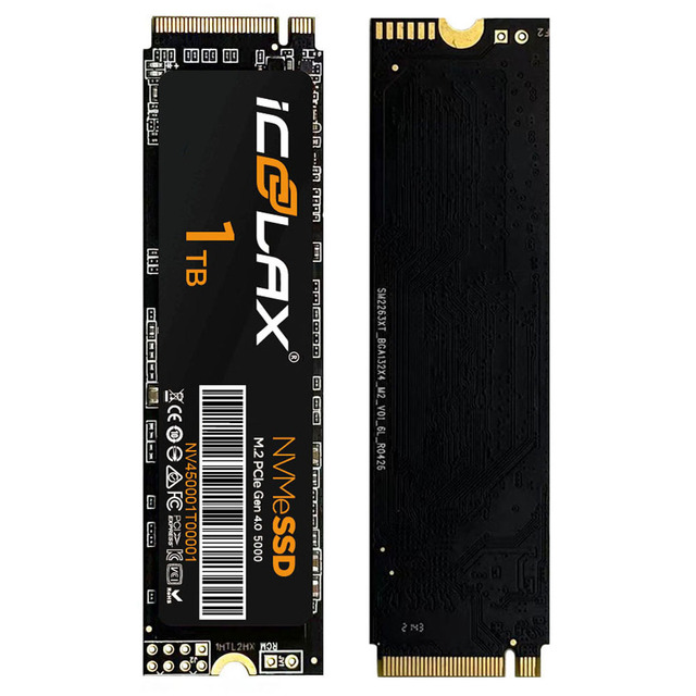 Icoolax ODM OEM SSD 1TB PCIe Gen3x4 NVMe 2280 2242 2260 2230 - 3400MB/s Read, Gaming/Video Editing, DRAM Cache, 3 Year Warranty