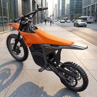 Motocicleta Eléctrica Todoterreno Estilo Talaria Sur Ron, 2500W, 48V20.8Ah, 45km/h, Neumáticos Anchos para Adultos